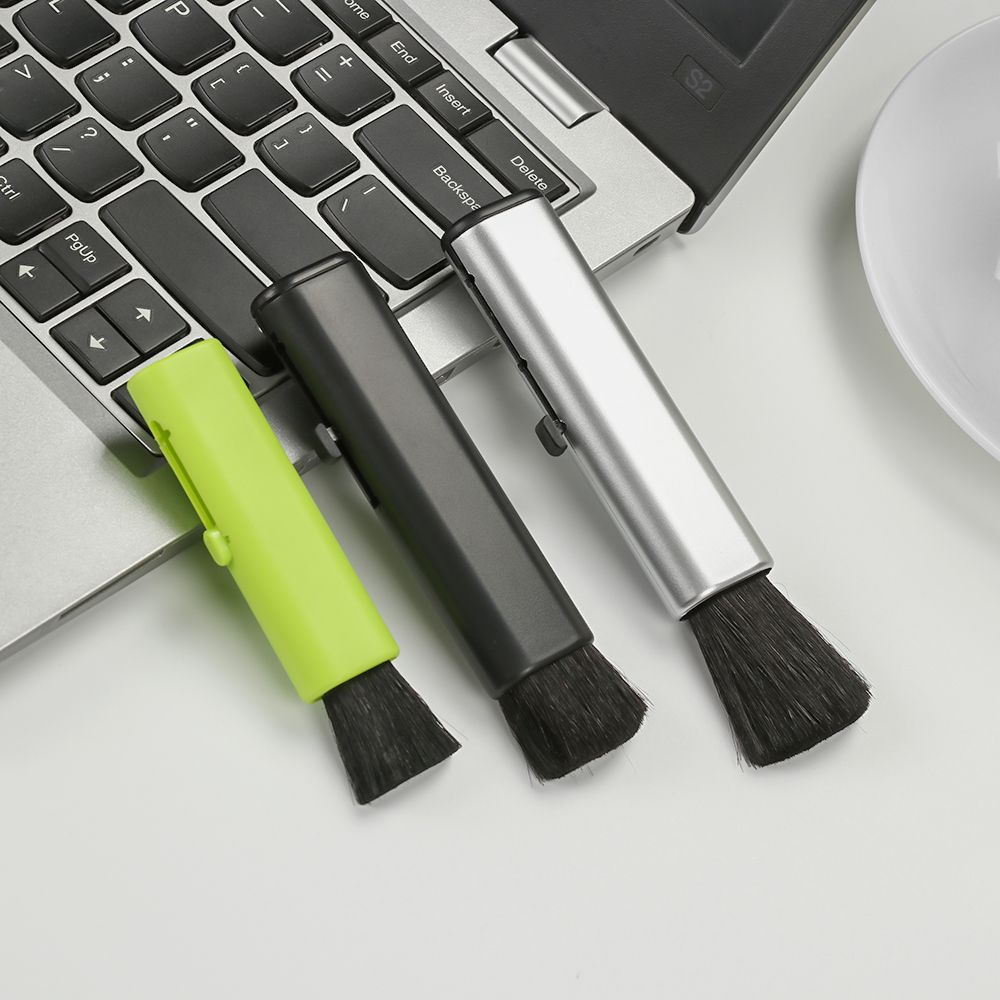 Cọ làm vệ sinh lỗ thông hơi máy tính/xe hơi bằng len mềm chỉnh được nhiều màu