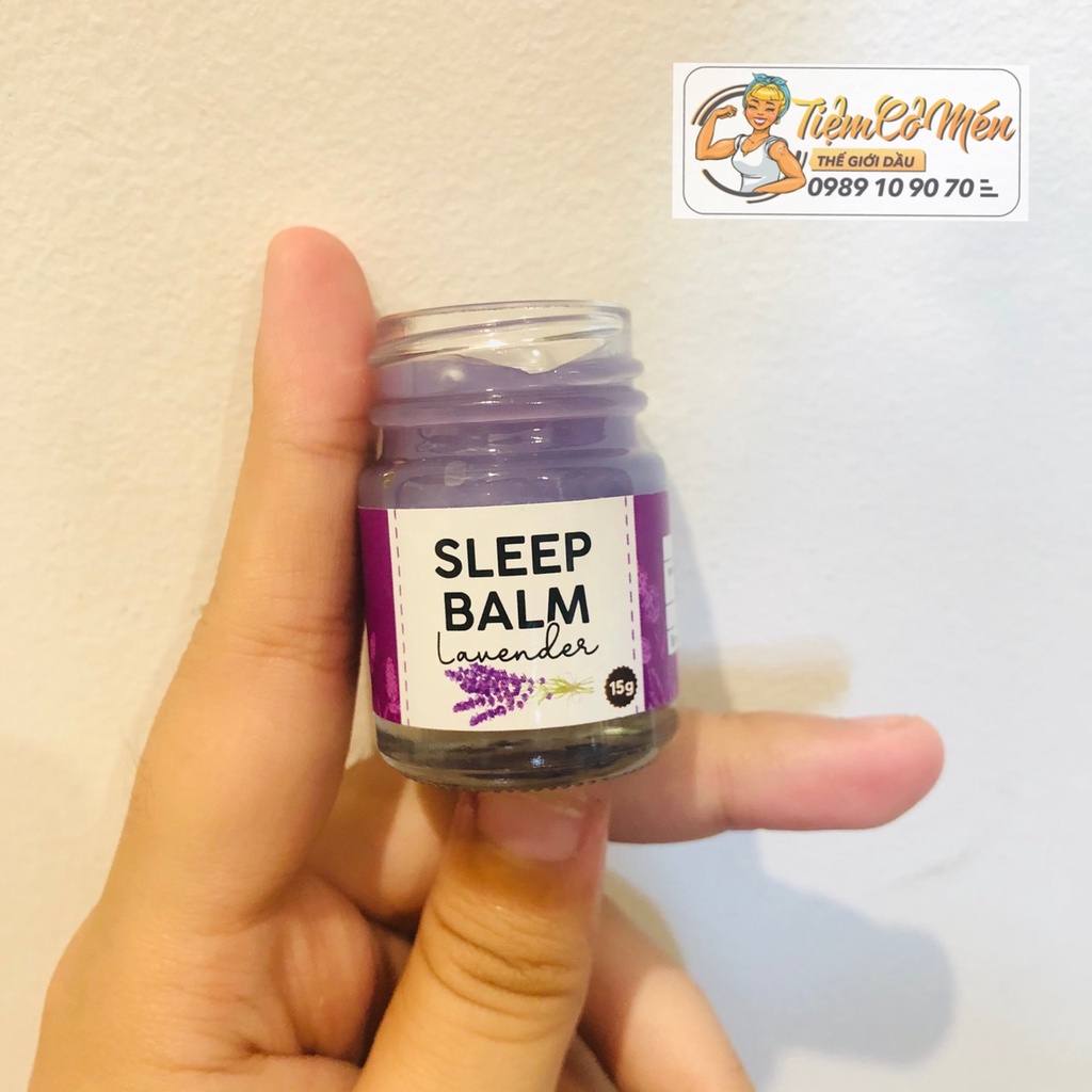 Dầu sáp Lavender hỗ trợ giấc ngủ ngon Natural Herb Sleep Balm - Thái lan