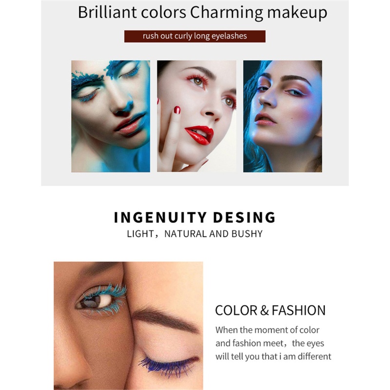 Mascara Sợi Tơ 4D Chống Thấm Nước Trang Điểm Tự Nhiên