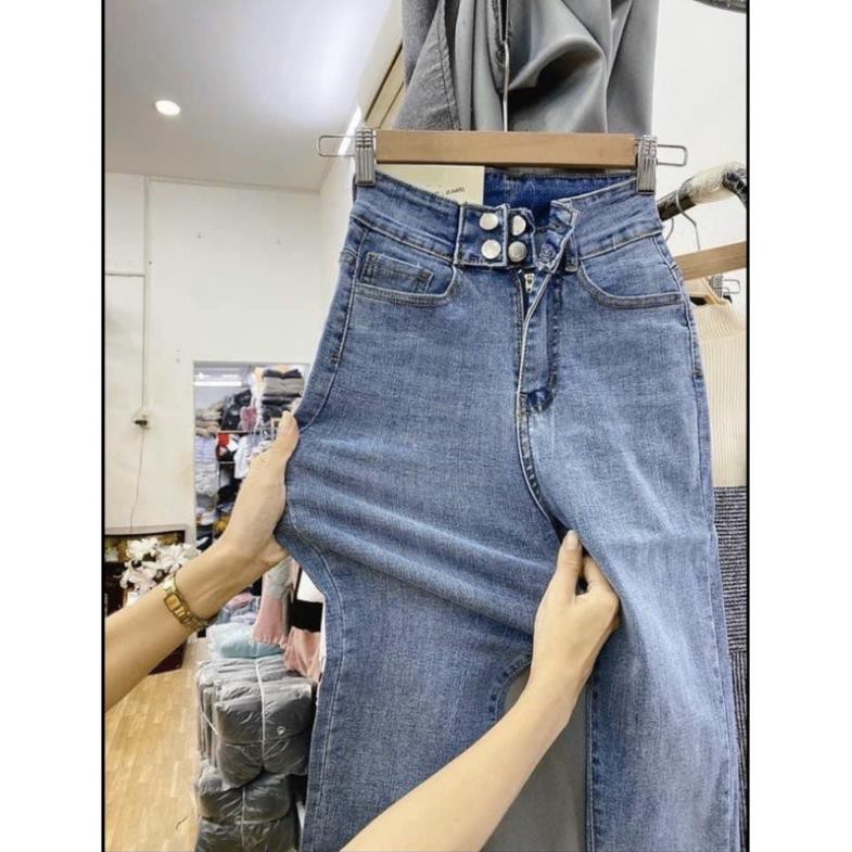 QUẦN BÒ - QUẦN JEANS ÔM CẠP CAO 4 KHUY MẪU MỚI