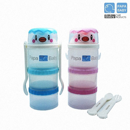 Hộp Chia Sữa 3 Tầng PAPA CEQ111