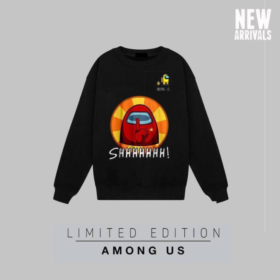 NEW- SALE- [BST] Áo Sweater Game Among Us Hot Nhất Hiện Nay - áo Game chất - mẫu mới HOT