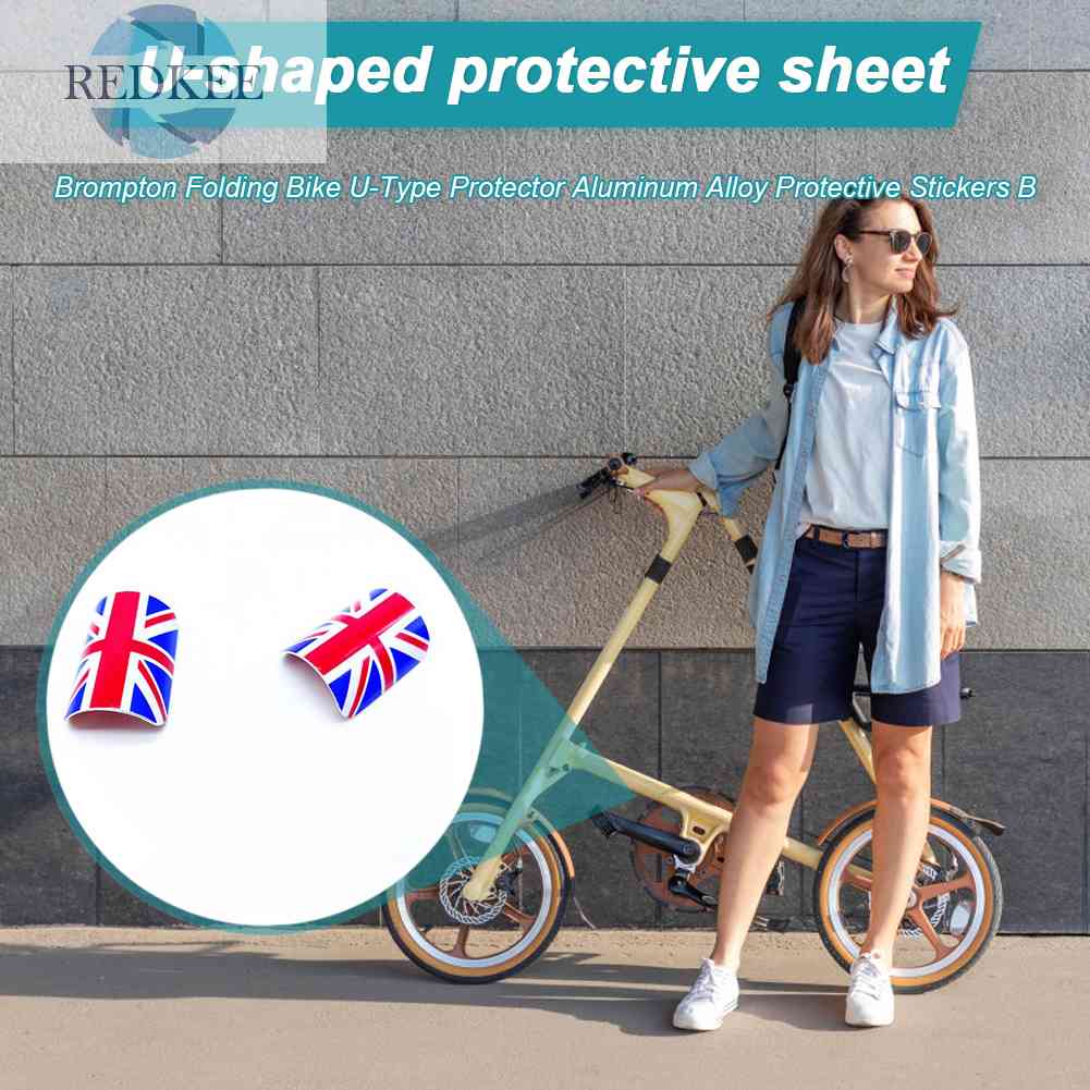 Miếng Dán Bảo Vệ Khung Hợp Kim Nhôm Cho Xe Đạp Brompton