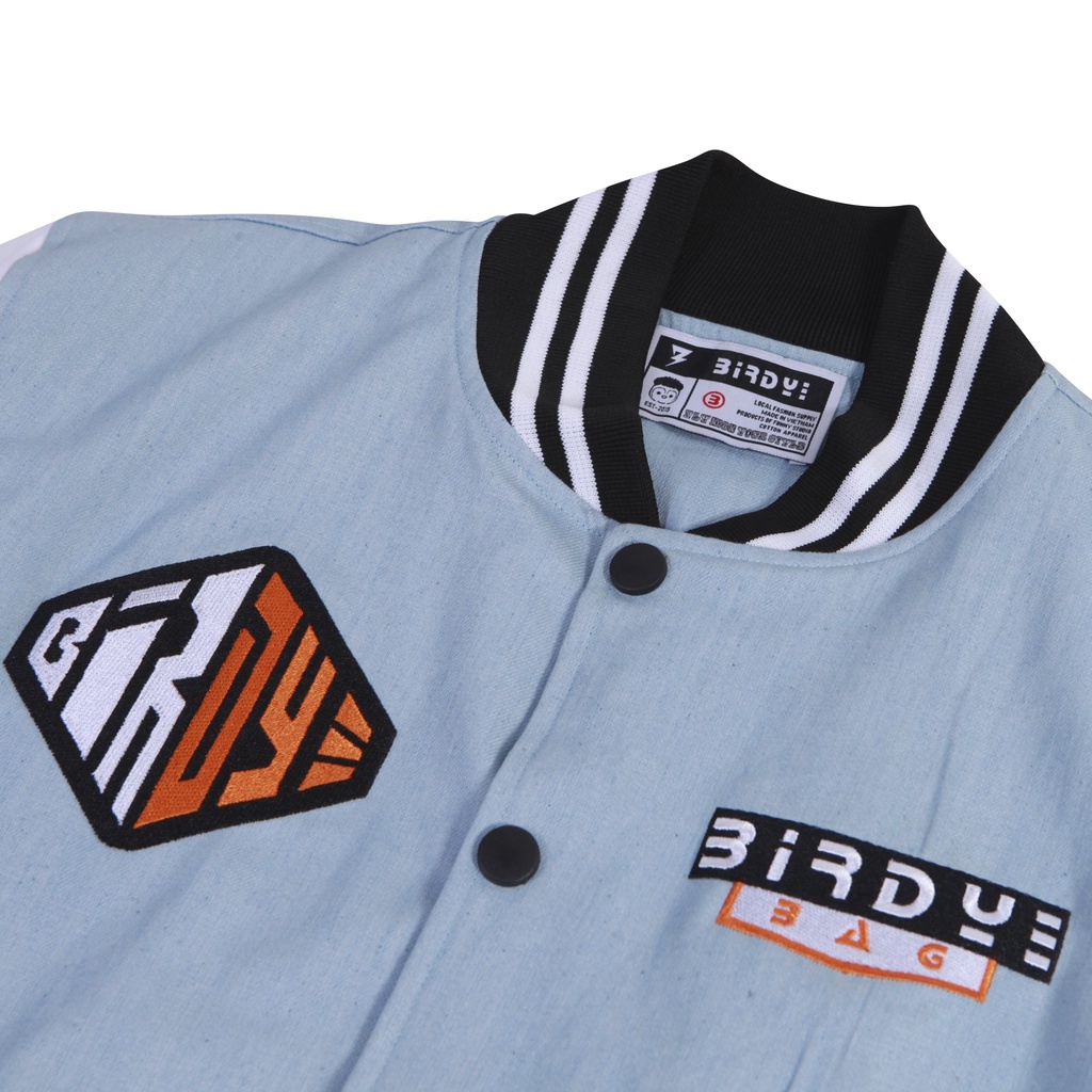 ÁO BOMBER JEAN BIRDY STUDIO