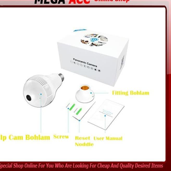 Camera Gián Điệp Hbq Ip Wifi Hình Bóng Đèn