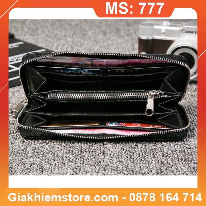 Ví Ngang Cao Cấp Bằng Da Elemich [MS:777] Màu Đen Của Gia Khiêm Store