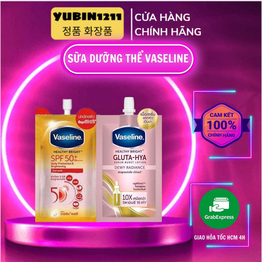 Sữa Dưỡng Thể Trắng Da VASELINE 50X SPF 50+ THÁI LAN 30ml