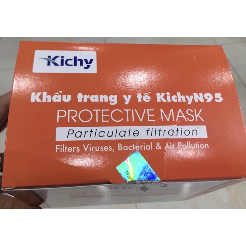 Khẩu trang N95 Kichy. Giá #50K/ 1 hộp 20 cái