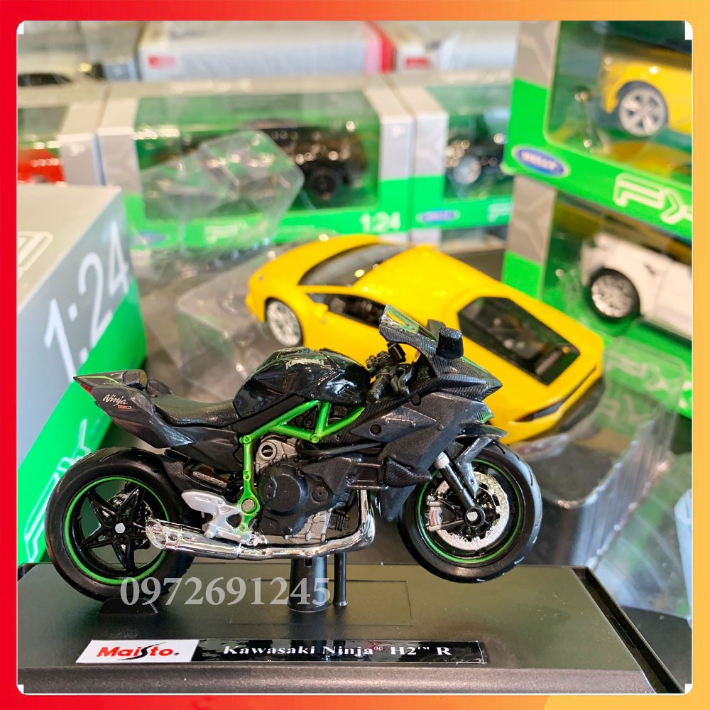 Xe mô hình Kawasaki Ninja H2R tỉ lệ 1:18 Maisto