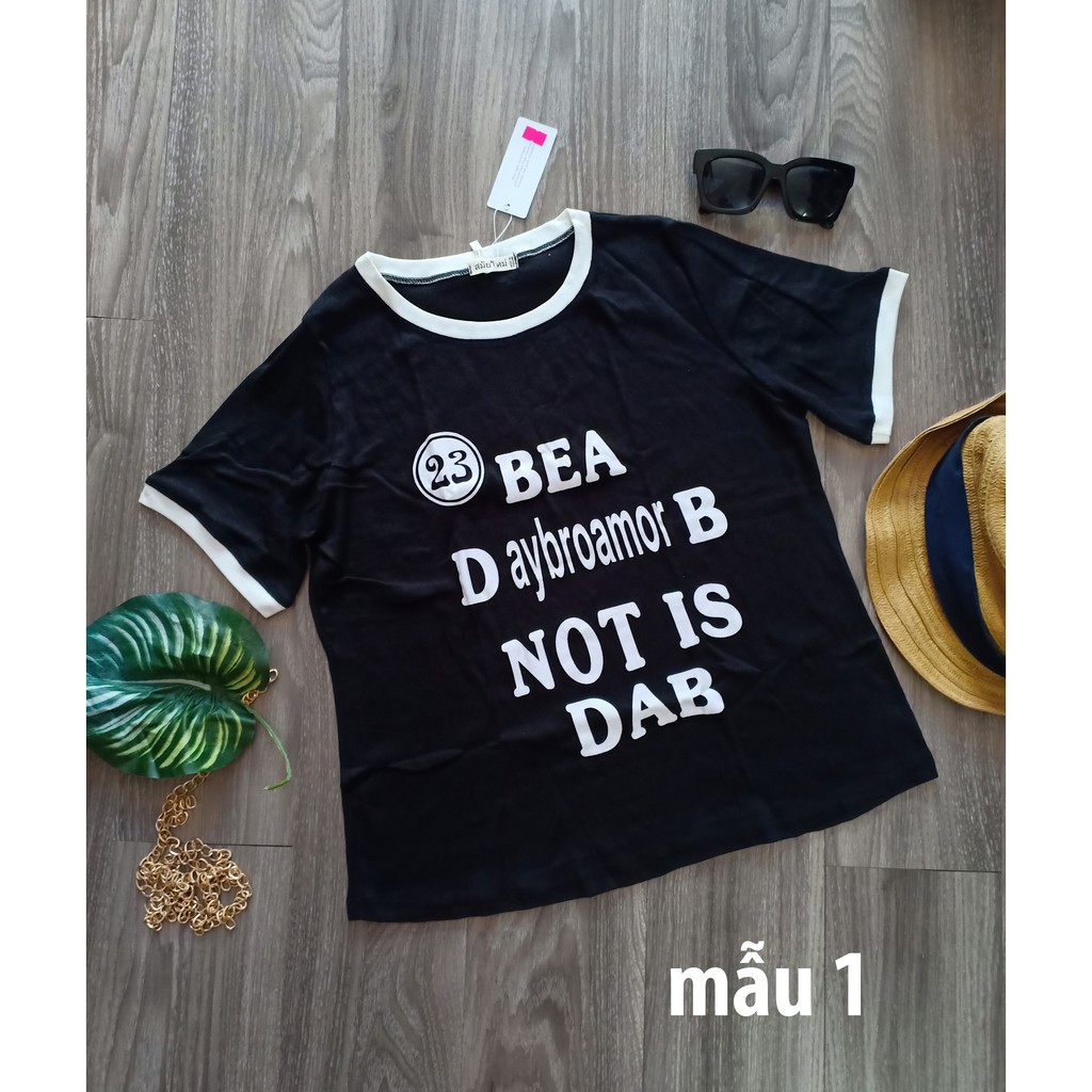 áo thun croptop bigsize nhiều mẫu 70-120kg