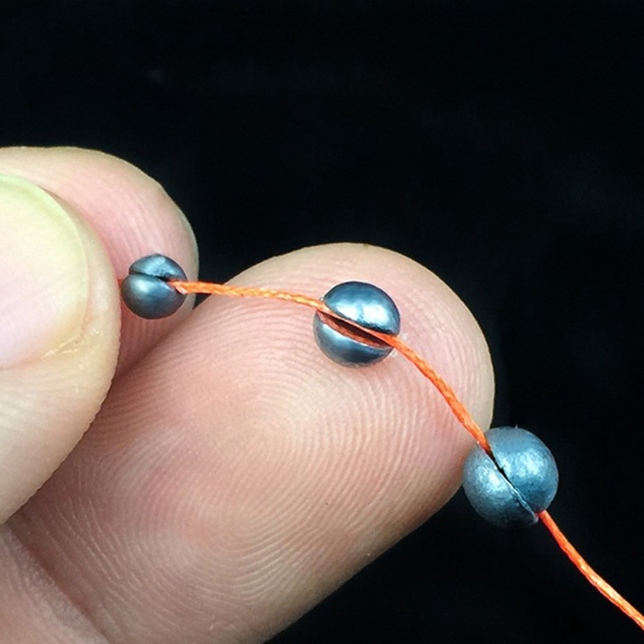 100 Chì Câu Cá Hình Tròn