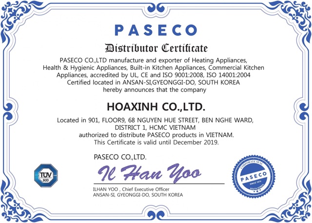 Đèn bắt muỗi PASECO Korea Dùng công nghệ đèn Led