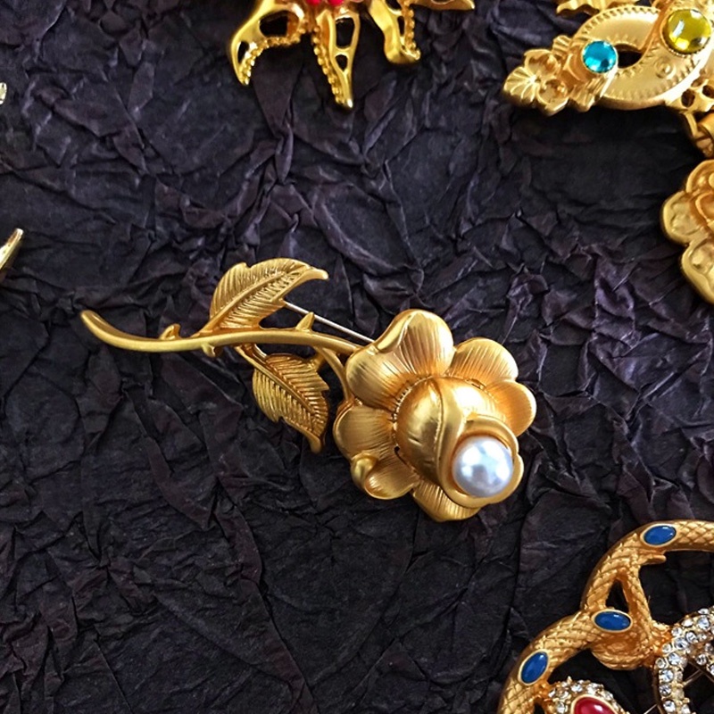 Trâm Cài Áo Đính Đá Cổ Điển Cho Nam Và Nữ