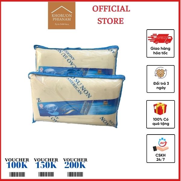 Ruột gối nằm cao su non thiên nhiên hàng chuẩn loại 1 việt nam – gối nằm cao cấp đàn hồi thoáng khí