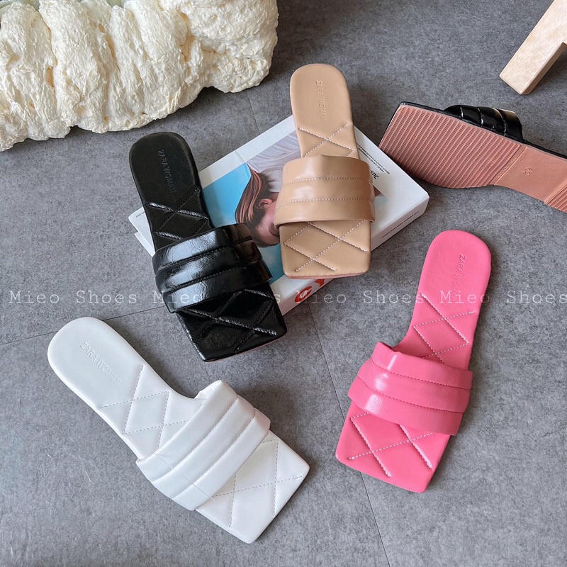 Dép xẹp ngang mềm ( D1183 D1182 D1184 D1185 )