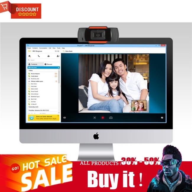 ✨HOT SALE✨Webcam lấy nét tự động hình ảnh HD tích hợp micro tiện dụng | BigBuy360 - bigbuy360.vn