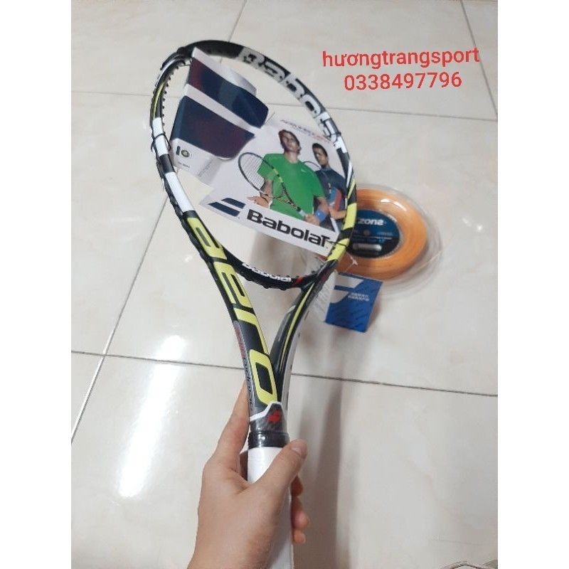 Vợt tennis Babolat Aero pro team tập luyện 280g(tặng kèm cước,giảm chấn,cuốn cán+túi đựng)