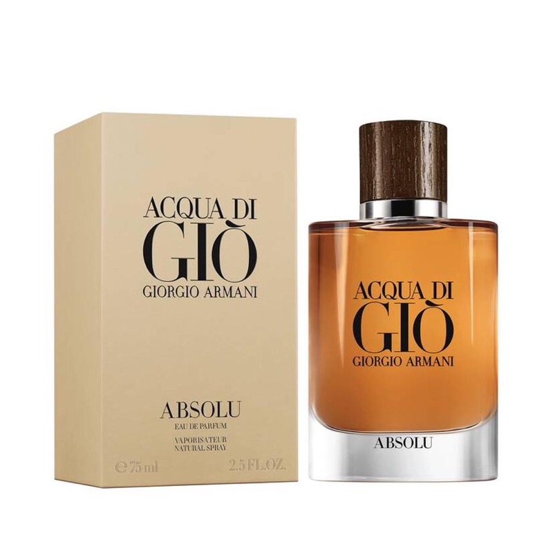 Nước Hoa Nam AQua Di Gio Nâu EDP 75ml lịch lãm đàn ông , Nước Hoa AQUA DI GIO Nâu nam tính -Linh Chi Mỹ Phẩm