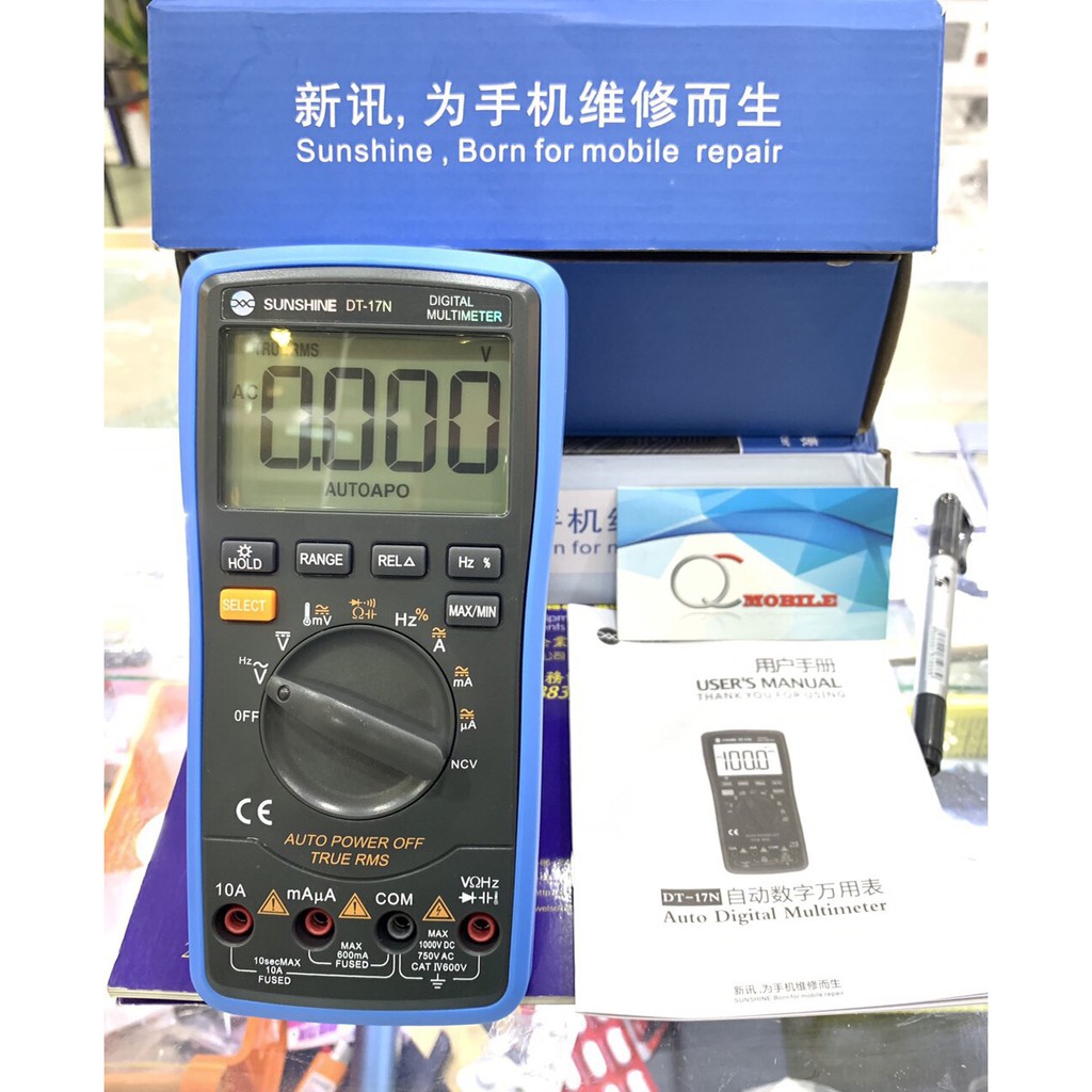 Đồng hồ đo điện tử DT-17N