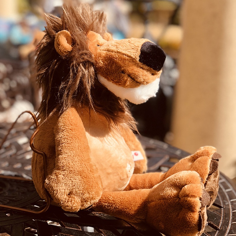 Sư Tử Nhồi Bông Trang Trí Đáng Yêu