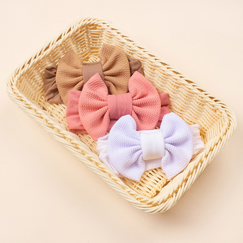 Set 3 Băng Đô Nơ Xinh Xắn Dành Cho Bé Gái