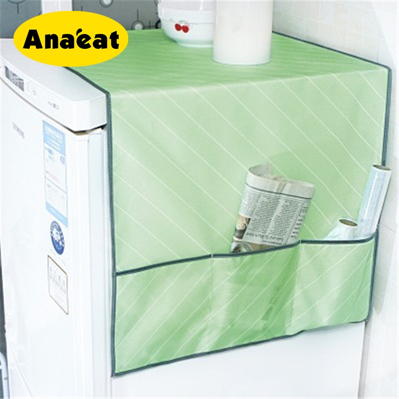 Tấm phủ bảo vệ máy giặt ANAEAT chống bụi chống thấm nước thiết kế có túi tiện dụng