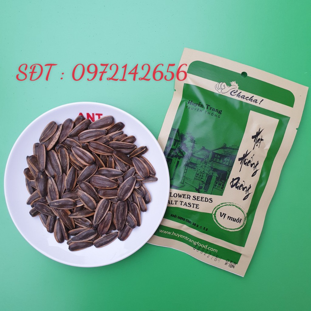 Hướng Dương Cha Cha Combo 5 Gói/Vị Dừa/Vị Truyền Thống/Vị Óc Chó (Gói 50G)