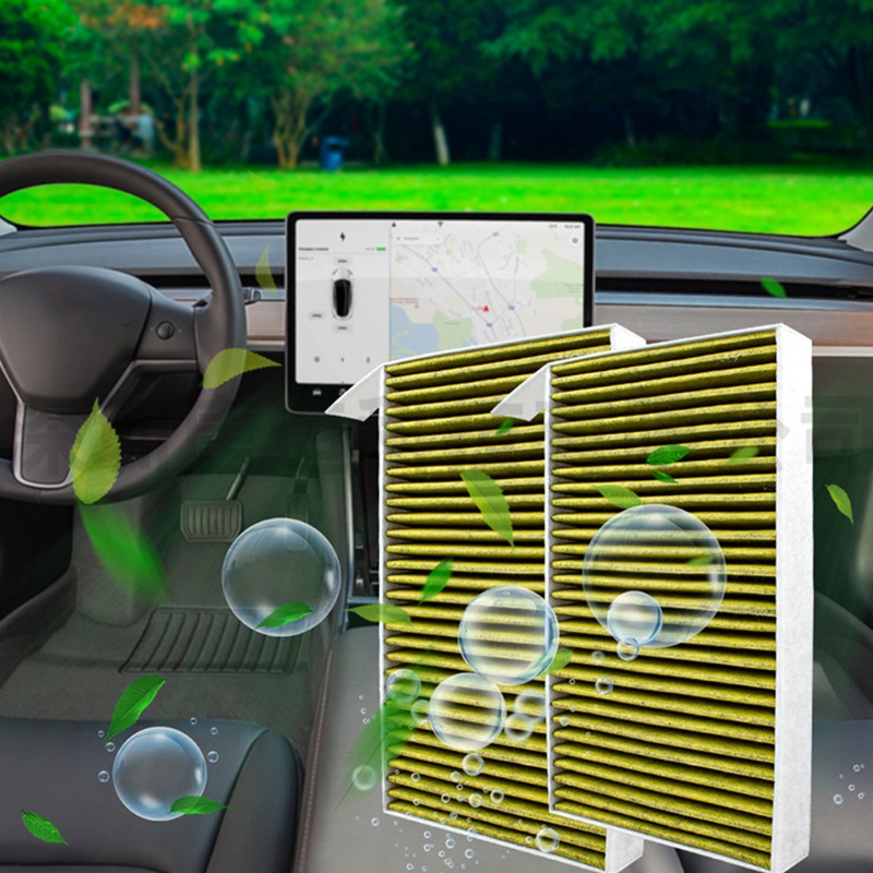 Bộ Lọc HEPA Thay Thế Cho Máy Điều Hòa Xe Hơi Tesla-Model 3 Y HEPA