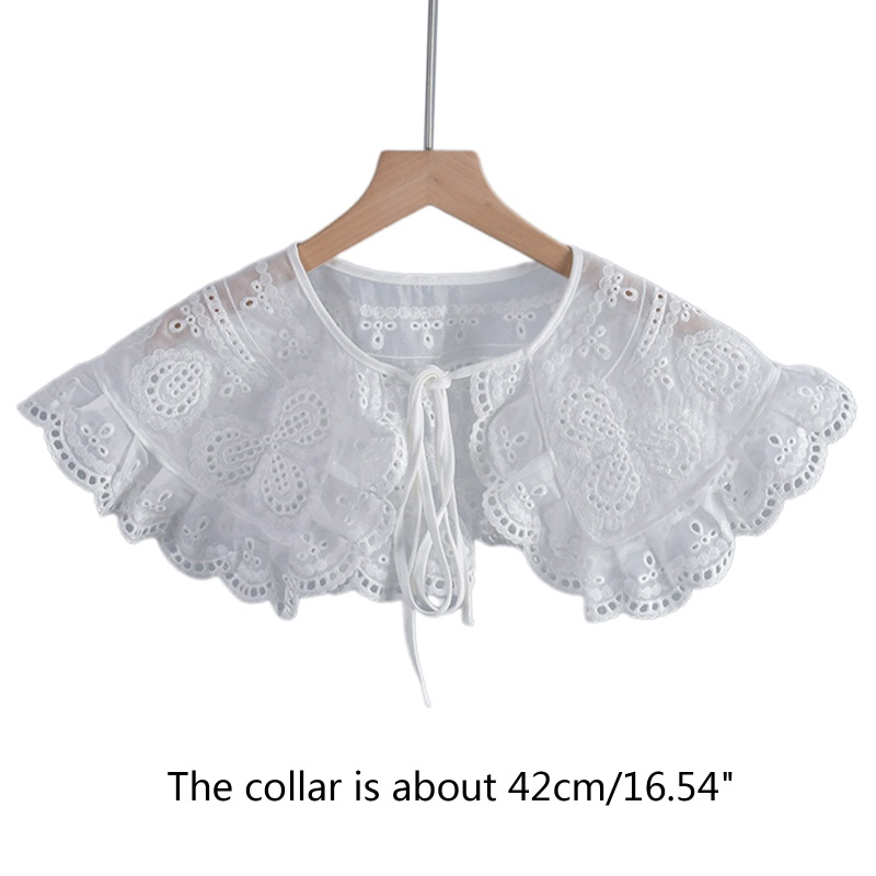 Cổ Áo Giả Thêu Họa Tiết Phong Cách Hán Phục Cổ Điển