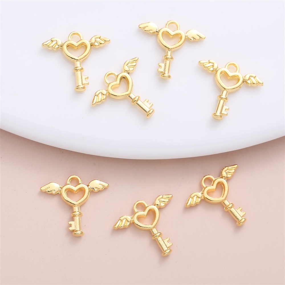 Set 40 Mặt Vòng cổ Hình Chìa Khóa Phong Cách Vintage