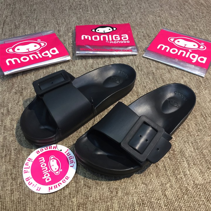 Dép Thái Lan Nữ Bản Ngang Khóa Chữ Nhật Siêu Nhẹ Siêu Êm Chính Hãng MONOBO