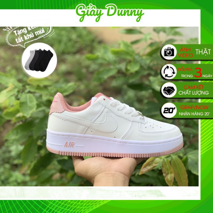 Giày Thể Thao Nữ Đế Hồng Mới Nhất 2021