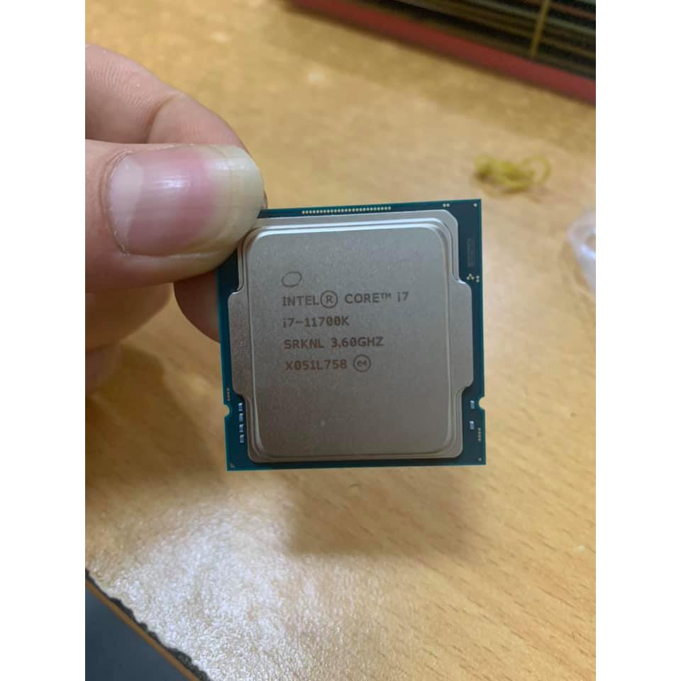 Có lẻ 4 CPU CORE I7 11700K new tray