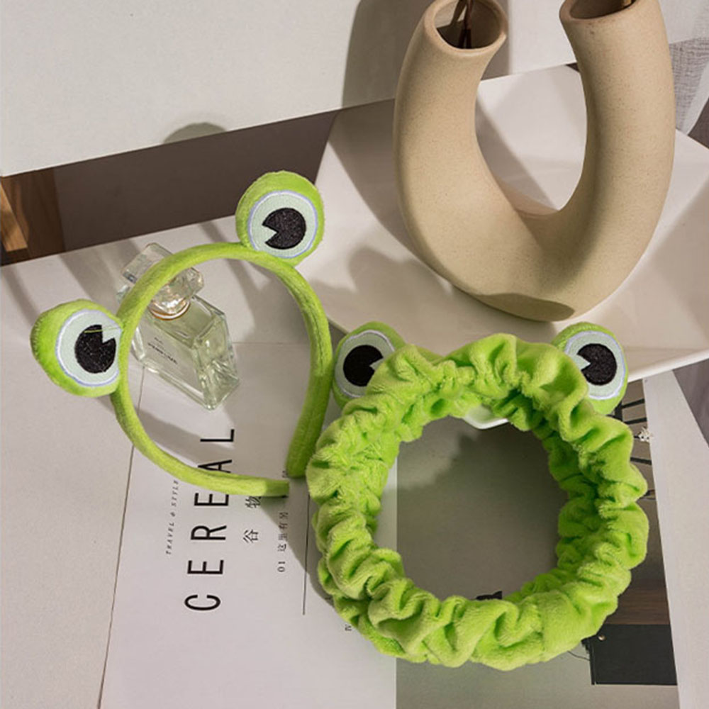 Băng Đô Cài Tóc Hình Chú Ếch Đáng Yêu Cho Nữ