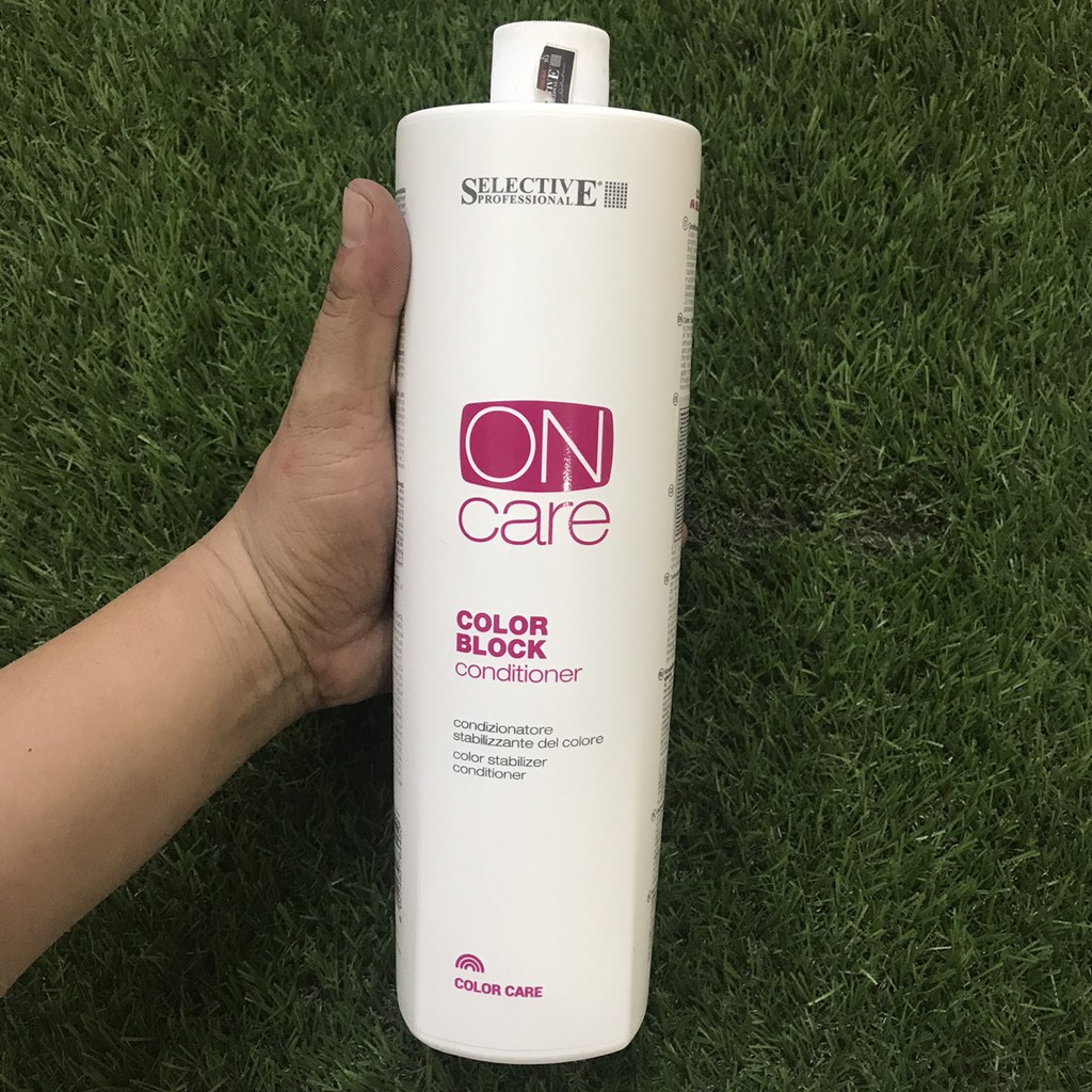 Dầu xả dưỡng màu tóc Color Block Shampoo SELECTIVE 1000ml