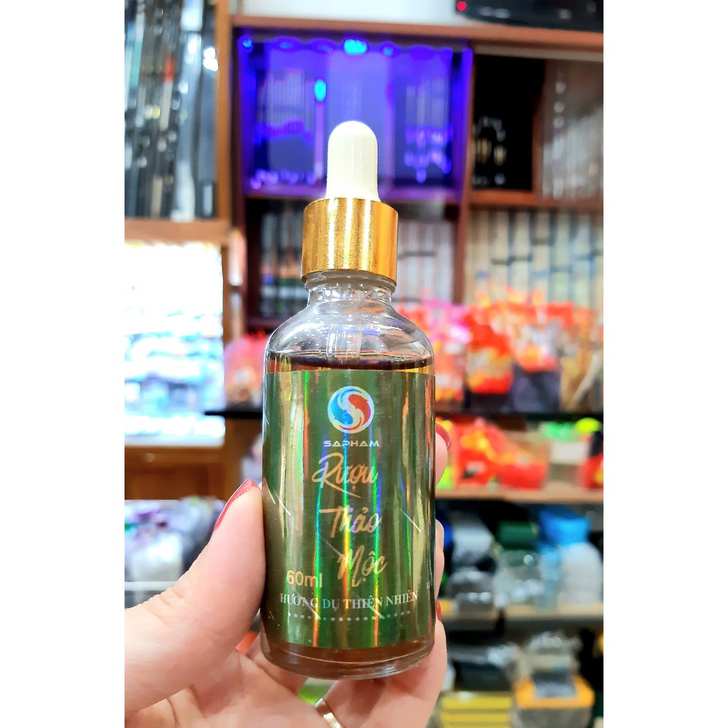 Tinh chất rượu thảo mộc câu cá Sa Phạm 60ml