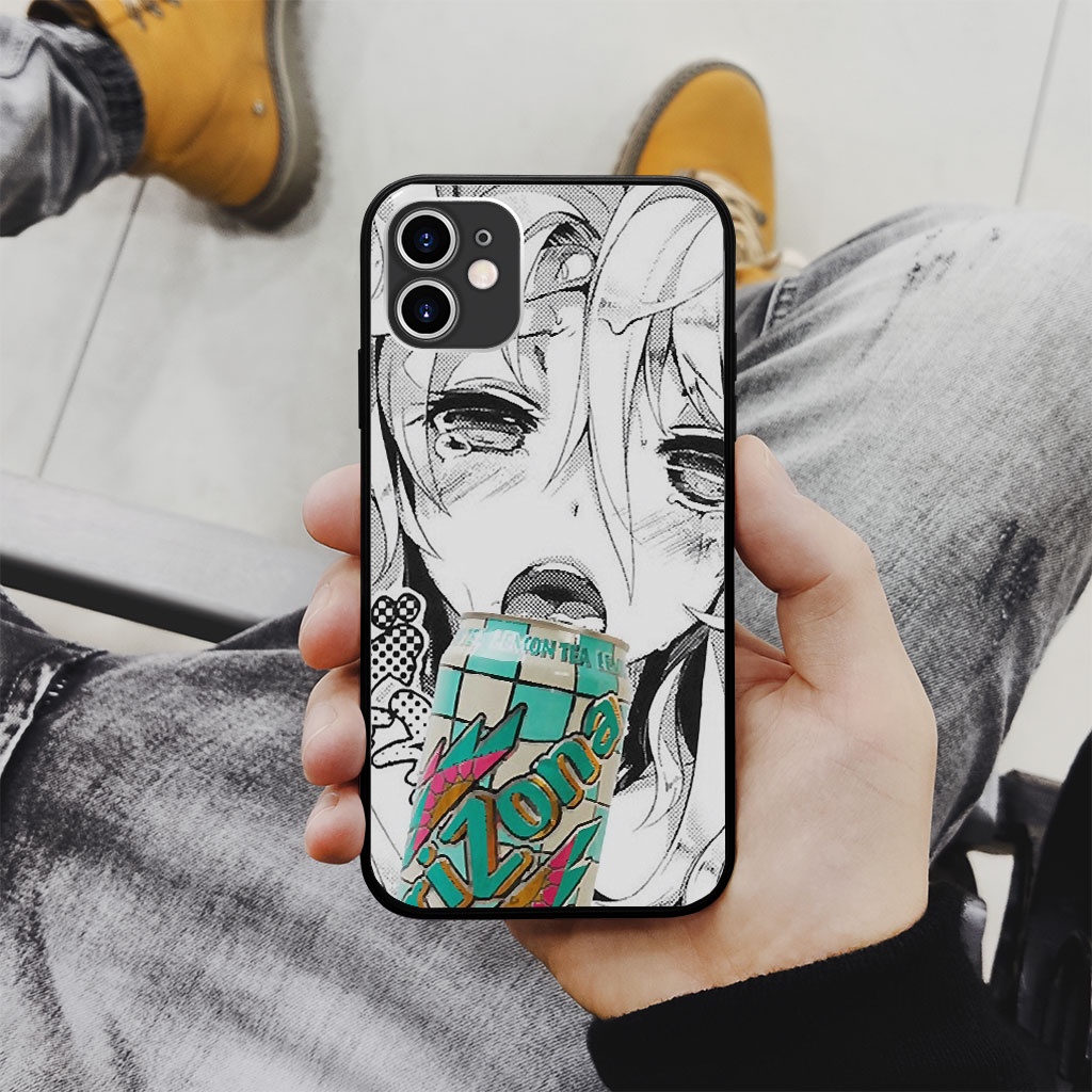 Ốp di động Anime Can Lewd Hentai độc đáo sành điệu iPhone 8 Plus 7Plus X XR Xs Max 6 6s Plus 11 Pro Max PLQPOD00649