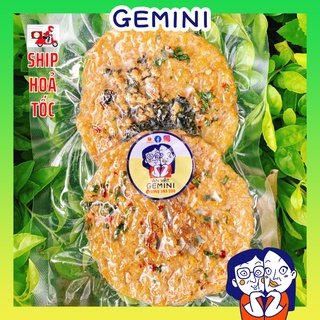 Cơm cháy chiên mắm giòn rụm mix 2 vị kèm topping gemini cc03