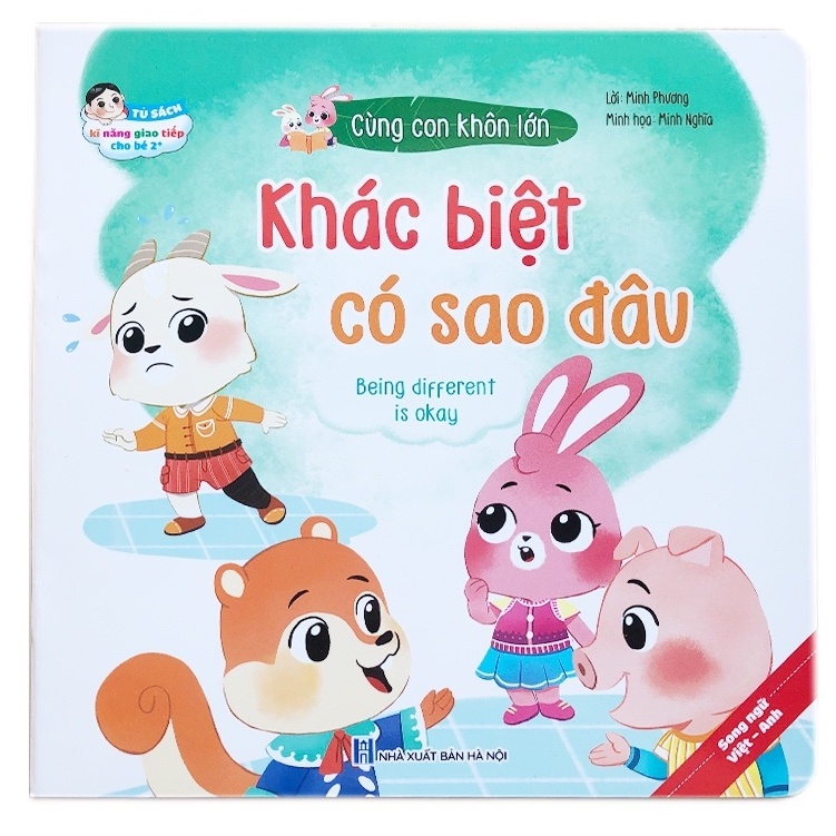 Sách Ehon - Cùng Con Khôn Lớn - Song Ngữ Việt Anh (Combo 10 Cuốn)