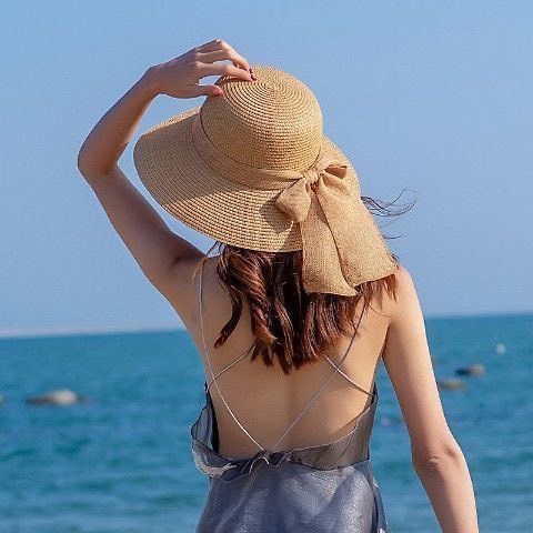 Mũ Cói Nơ Đi Biển Mũ Cói Chống Nắng Mát Mẻ Và Thoáng Khí