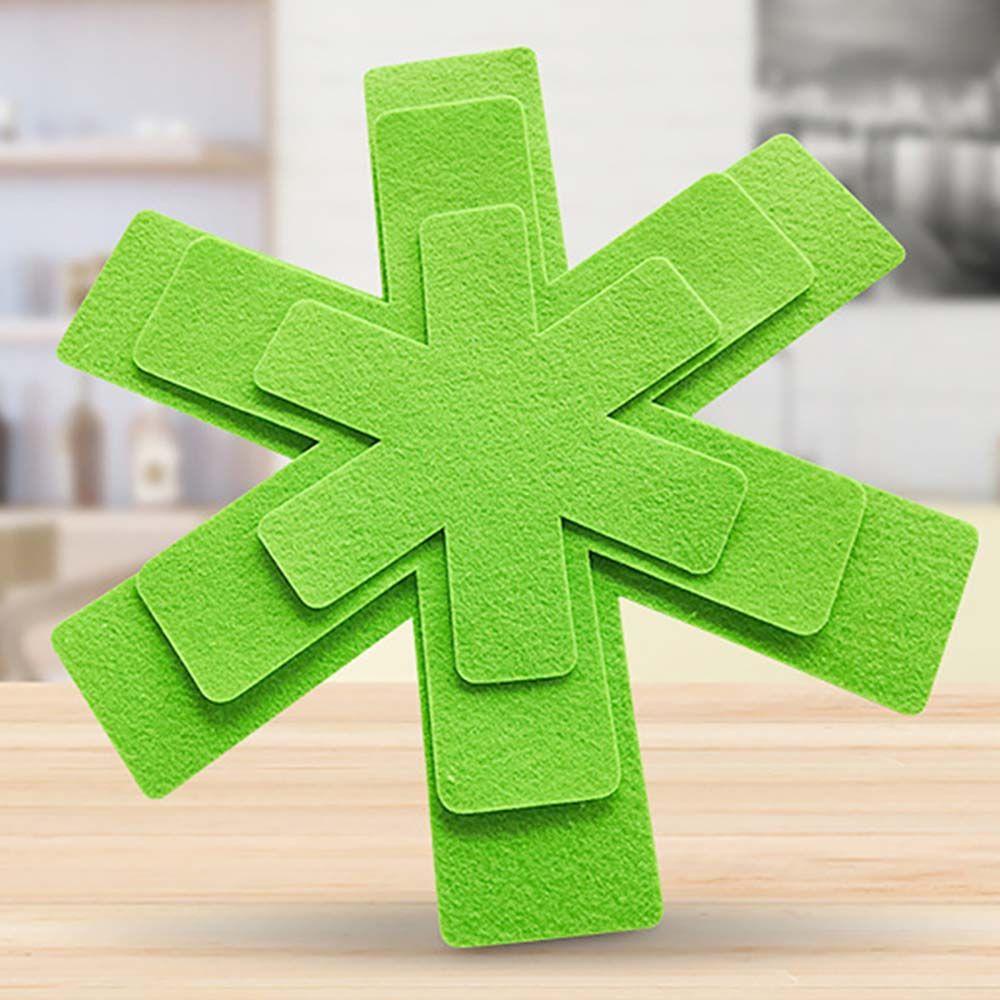 AUGUSTINA Tấm Lót Nồi Chảo Bảo Vệ Bề Mặt Chống Trầy Xước Tiện Dụng Cho Nhà Bếp