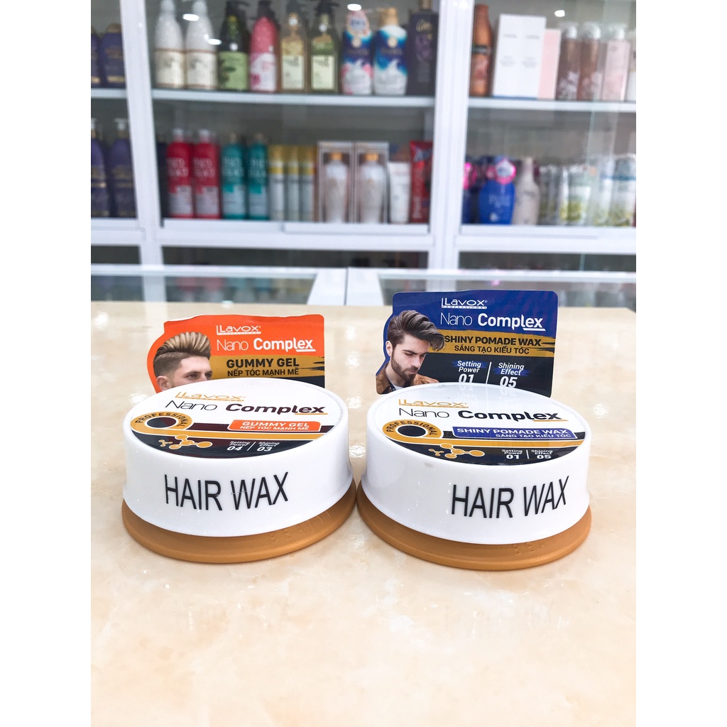 Wax Sáp Lavox Nano Complex Giữ Nếp Và Tạo Kiểu Tóc 80ml