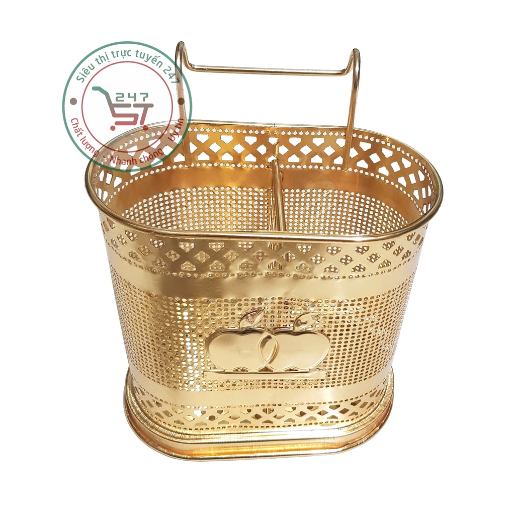 Ống đựng muỗng đũa inox bền đẹp sáng bóng