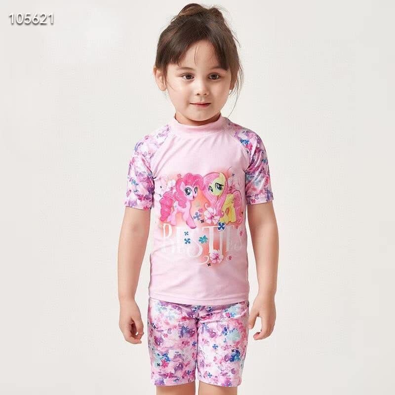 Bộ bơi hồng Pony BG dư xịn size 90-130