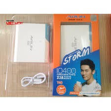 Pin dự phòng Chính hãng ARUN 10.400mah - Bảo hành 12 tháng