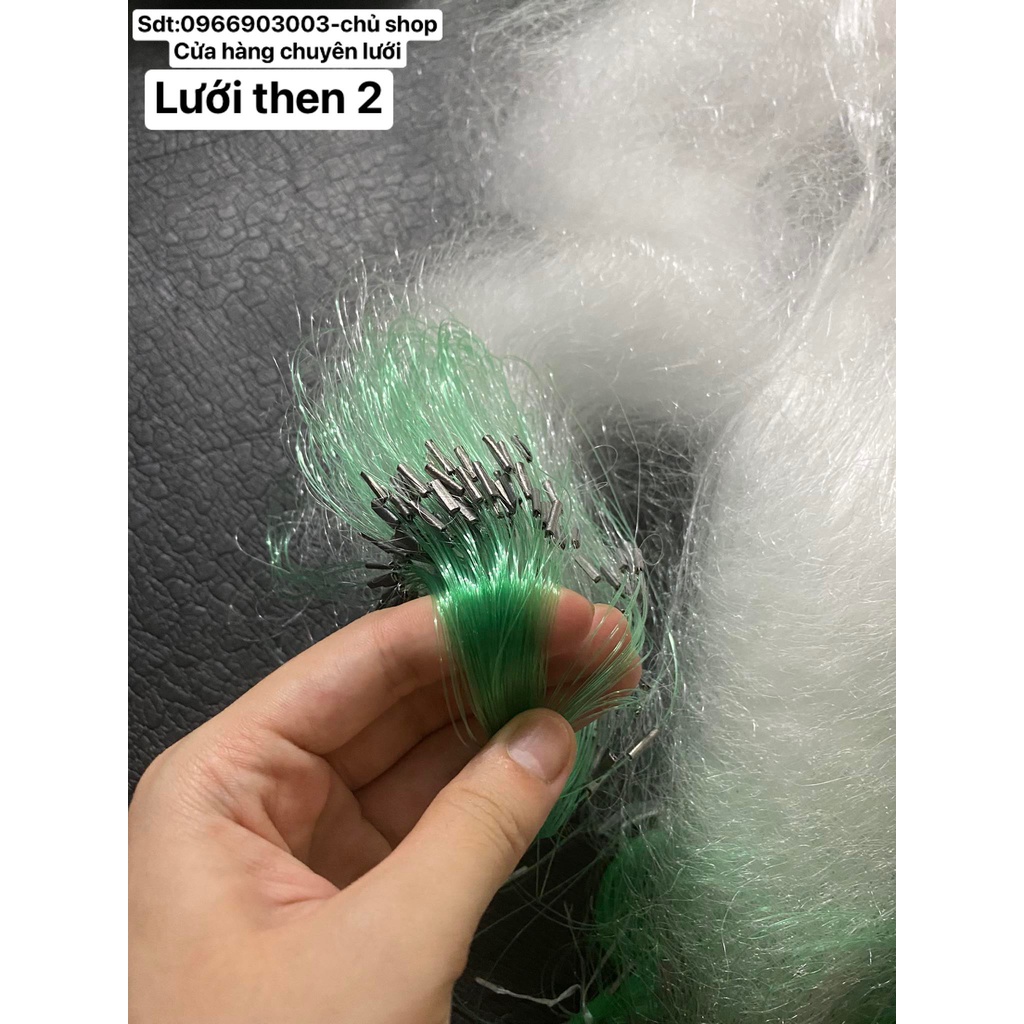 Lưới bắt cá then 2,3,4 dài 30m ,cao 70cm