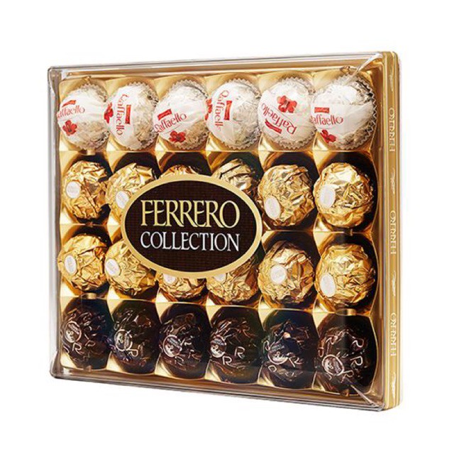 CHOCOLATE FERRERO COLLECTION - 24 VIÊN [ HỘP 3 MÀU]