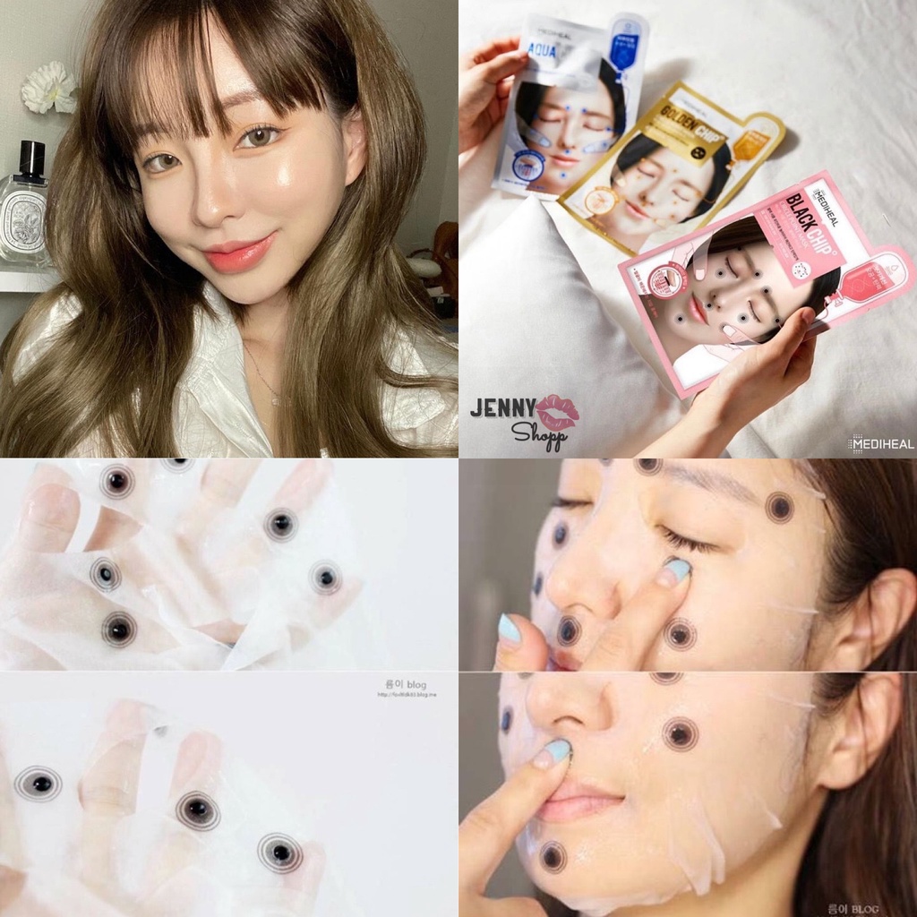 Mặt Nạ Giấy Điểm Huyệt Mediheal Chip Circle Point Mask