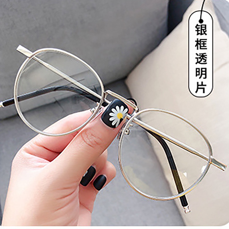 (KIQI-FASHION) COD Kính mát gọng tròn phong cách retro thời trang cho nữ