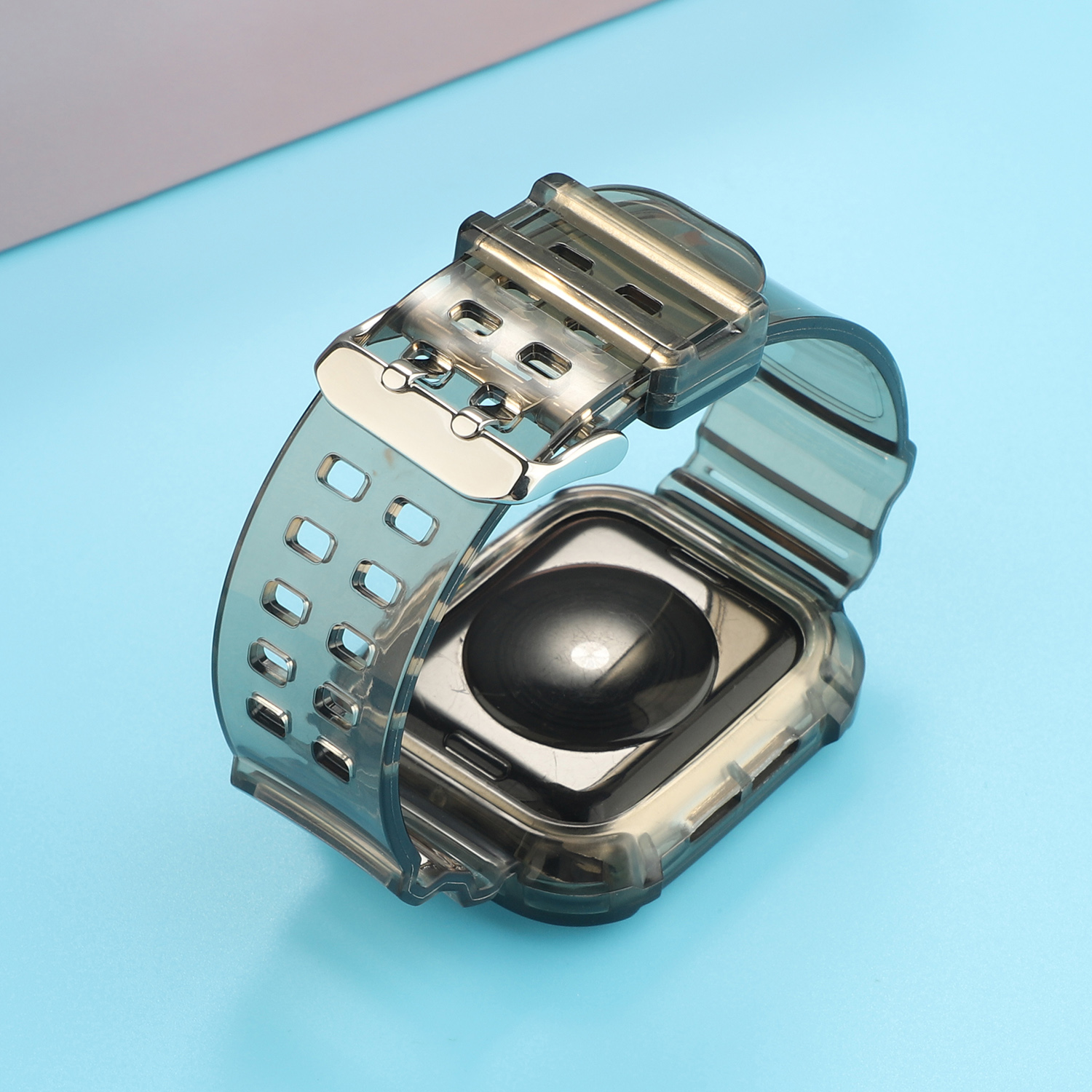 Dây đeo đồng hồ bằng silicon cho Iwatch Series 6 1 2 3 4 5 SE 38mm 40mm 42mm 44mm